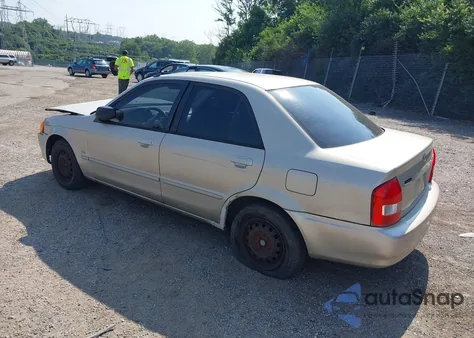 2000 Mazda Protege Dx/Lx from USA, damaged, VIN JM1BJ2228Y0211488